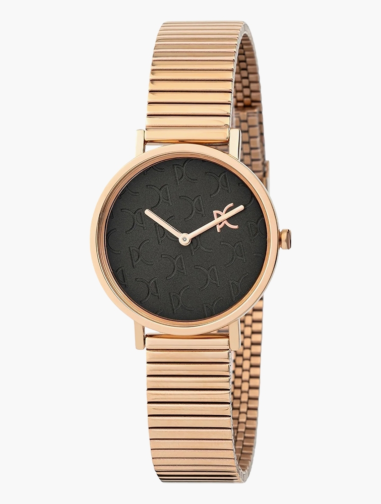 MyRunway Shop Pierre Cardin Rose Gold Black Steel Classic
